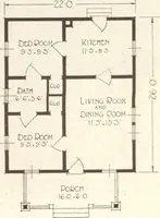 An illustration from Lewis homes: homes of character (1922)