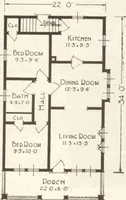 An illustration from Lewis homes: homes of character (1922)