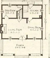 An illustration from Lewis homes: homes of character (1922)