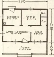 An illustration from Lewis homes: homes of character (1922)