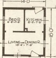 An illustration from Lewis homes: homes of character (1922)