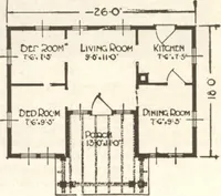 An illustration from Lewis homes: homes of character (1922)