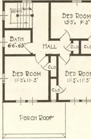 An illustration from Lewis homes: homes of character (1922)