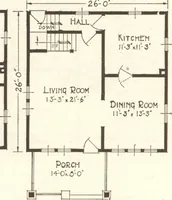 An illustration from Lewis homes: homes of character (1922)