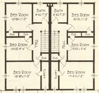 An illustration from Lewis homes: homes of character (1922)
