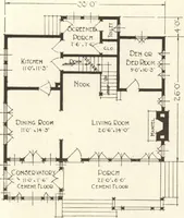 An illustration from Lewis homes: homes of character (1922)