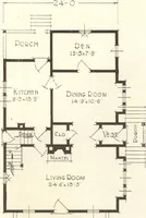 An illustration from Lewis homes: homes of character (1922)