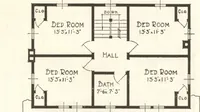 An illustration from Lewis homes: homes of character (1922)
