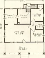An illustration from Lewis homes: homes of character (1922)