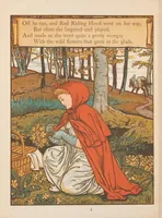An illustration from Little Red Riding Hood (1875)