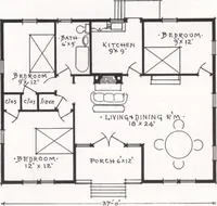 An illustration from Bossert houses (1922)