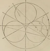 An illustration from The power of form applied to geometric tracery : one hundred designs and their foundations resulting from one diagram (1851)