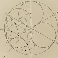 An illustration from The power of form applied to geometric tracery : one hundred designs and their foundations resulting from one diagram (1851)