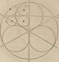 An illustration from The power of form applied to geometric tracery : one hundred designs and their foundations resulting from one diagram (1851)