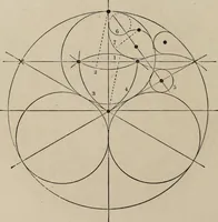 An illustration from The power of form applied to geometric tracery : one hundred designs and their foundations resulting from one diagram (1851)