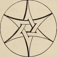 An illustration from The power of form applied to geometric tracery : one hundred designs and their foundations resulting from one diagram (1851)