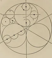 An illustration from The power of form applied to geometric tracery : one hundred designs and their foundations resulting from one diagram (1851)