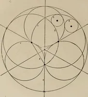 An illustration from The power of form applied to geometric tracery : one hundred designs and their foundations resulting from one diagram (1851)