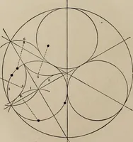An illustration from The power of form applied to geometric tracery : one hundred designs and their foundations resulting from one diagram (1851)