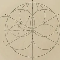 Picture 65 of 161 from The power of form applied to geometric tracery : one hundred designs and their foundations resulting from one diagram (1851), leaf 65