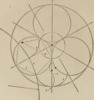 An illustration from The power of form applied to geometric tracery : one hundred designs and their foundations resulting from one diagram (1851)