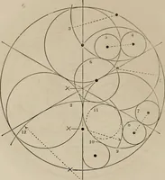 An illustration from The power of form applied to geometric tracery : one hundred designs and their foundations resulting from one diagram (1851)