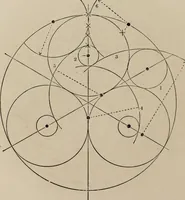 Picture 110 of 161 from The power of form applied to geometric tracery : one hundred designs and their foundations resulting from one diagram (1851), leaf 95