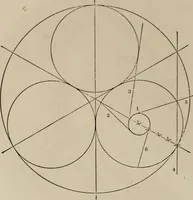 An illustration from The power of form applied to geometric tracery : one hundred designs and their foundations resulting from one diagram (1851)
