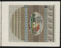 An illustration from Recueil de patrons de tricotage et de broderie : pour servir de suite à L'essai d'application de la peinture à l'art de tricoter ... (1800)