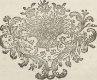An illustration from Le dessinateur, pour les fabriques, d'étoffes, d'or, d'argent et de soie : avec la traduction de six tables raisonnées, tirées de l'Abecedario pittorico, imprimé à Naples en 1733 (1765)