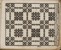 An illustration from Des Neu-erfundenen Weber Kunst- und Bild-Buchs (1727)