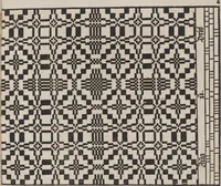 An illustration from Des Neu-erfundenen Weber Kunst- und Bild-Buchs (1727)