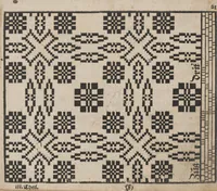 An illustration from Des Neu-erfundenen Weber Kunst- und Bild-Buchs (1727)