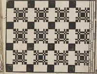 An illustration from Des Neu-erfundenen Weber Kunst- und Bild-Buchs (1727)