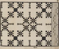 An illustration from Des Neu-erfundenen Weber Kunst- und Bild-Buchs (1727)