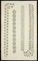 Picture 6 of 6 from Muslin patterns (1816), leaf 14