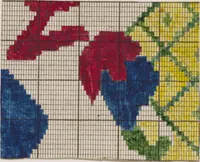 An illustration from [Weaving design book] (1890)