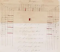 Picture 9 of 38 from [Weaving design book] (1890), leaf 20
