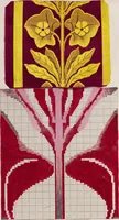 An illustration from [Weaving design book] (1890)