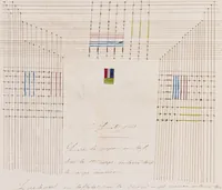 An illustration from [Weaving design book] (1890)