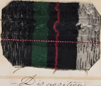 Picture 28 of 38 from [Weaving design book] (1890), leaf 57