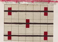 An illustration from [Weaving design book] (1890)