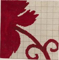An illustration from [Weaving design book] (1890)