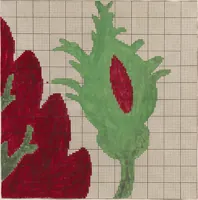 Picture 33 of 38 from [Weaving design book] (1890), leaf 63