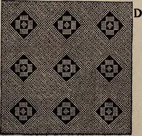 An illustration from Nützliches in lauter auserlesenen, wohl-approbirt- und meistentheils neu-inventirten Mustern bestehendes, Weber-Bild-Buch : als, zwey und siebenzig gesteinten Zeichnungen, von 15. bis auf 40. schäfftig und 32. Stück 16. und 20. schäfftigen Hin- und Wieder-Mödel, auch allerhand der nettesten Gattung von roth-gestreifften Arbeiten, sammt denen dazu gehörigen Zügen und Schnürungen : ingleichen allerhand nöthigen Bildern, auch Doppel-Kellisch, und einer Art von den Damast-Boden, 8. Flügel auf einen Bruch : dann eine Anweisung, wie sich diese Art Züg und Bilder zu halben Brüchen theilen, zerlegen, auch Doppel-Kellisch-Bilder so, wie man sie zum Gebrauch nöthig, selbst versetzen und verändern kan : wobey auch einer jeden Gattung insonderheit eine schrifftliche Anleitung voran gedruckt worden (1740)