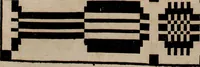 Picture 46 of 131 from Nützliches in lauter auserlesenen, wohl-approbirt- und meistentheils neu-inventirten Mustern bestehendes, Weber-Bild-Buch : als, zwey und siebenzig gesteinten Zeichnungen, von 15. bis auf 40. schäfftig und 32. Stück 16. und 20. schäfftigen Hin- und Wieder-Mödel, auch allerhand der nettesten Gattung von roth-gestreifften Arbeiten, sammt denen dazu gehörigen Zügen und Schnürungen : ingleichen allerhand nöthigen Bildern, auch Doppel-Kellisch, und einer Art von den Damast-Boden, 8. Flügel auf einen Bruch : dann eine Anweisung, wie sich diese Art Züg und Bilder zu halben Brüchen theilen, zerlegen, auch Doppel-Kellisch-Bilder so, wie man sie zum Gebrauch nöthig, selbst versetzen und verändern kan : wobey auch einer jeden Gattung insonderheit eine schrifftliche Anleitung voran gedruckt worden (1740), leaf 92