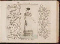 Picture 1 of 17 from Modes et dessins de broderie : Madame d'A... 2d année (1818), leaf 6