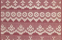 An illustration from Ouvrages de dames : dessins variés pour crochet, filet, tulle, tricot, frivolité, guipure, tapisserie, &a [et broderies en tout genres] Commission exportation [nos. 34, 46]