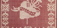 An illustration from Ouvrages de dames : dessins variés pour crochet, filet, tulle, tricot, frivolité, guipure, tapisserie, &a [et broderies en tout genres] Commission exportation [nos. 34, 46] (1900)