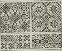 An illustration from Newes Modelbuch in Kupffer gemacht : darinen aller hand Arth newer Mödel von dun, mittel und dick aussgeschnidener Arbeit auch andern kunstlichen Nehwerck zu gebrauchen mit Vleisz inn Druck verfertigt (1604)